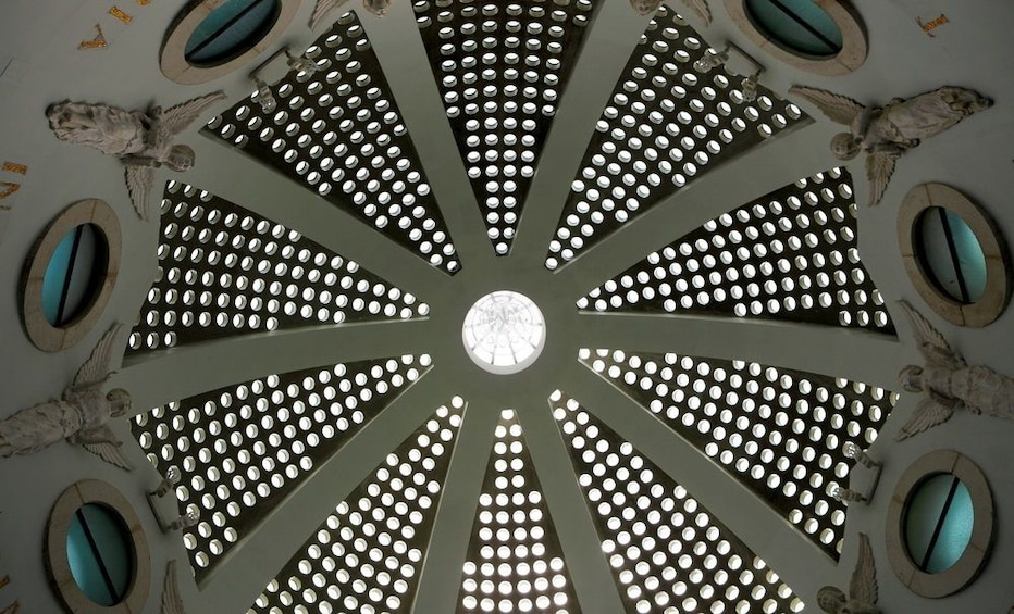 Ceiling in a Bethlehem cathedral