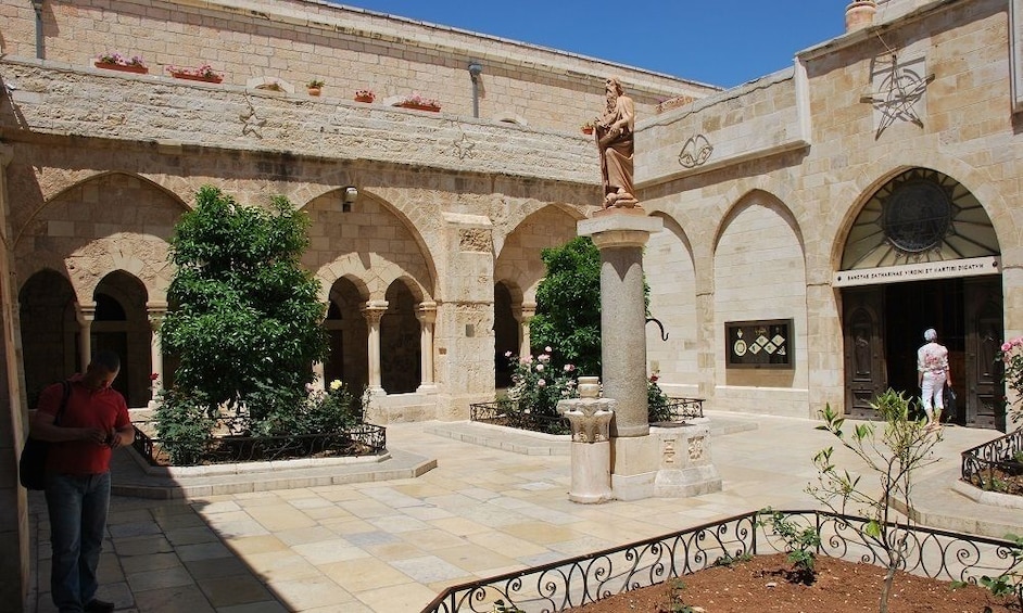 Courtyard in Bethlehem