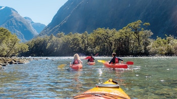Milford Sound Coach, Cruise & Kayak Tour with Lunch