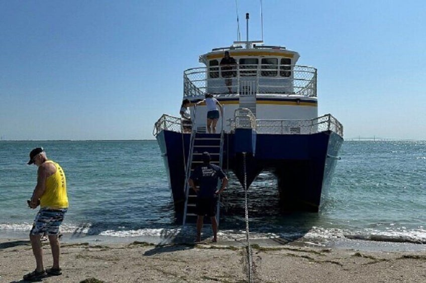 4-Hour St. Pete Pier to Egmont Key Experience by Ferry