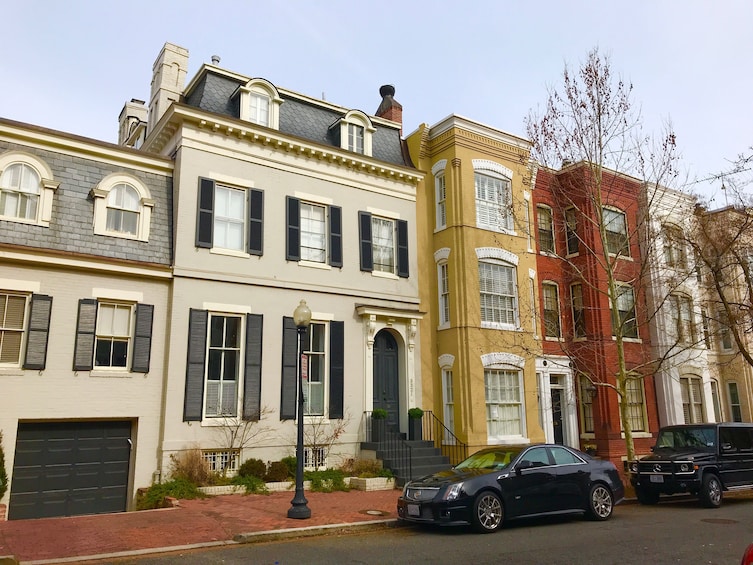 Building exteriors in Washington DC