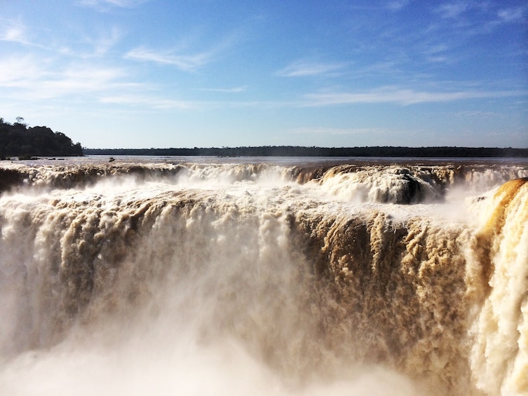 Roundtrip Airport Transfer With Tour to Both Iguazu Falls