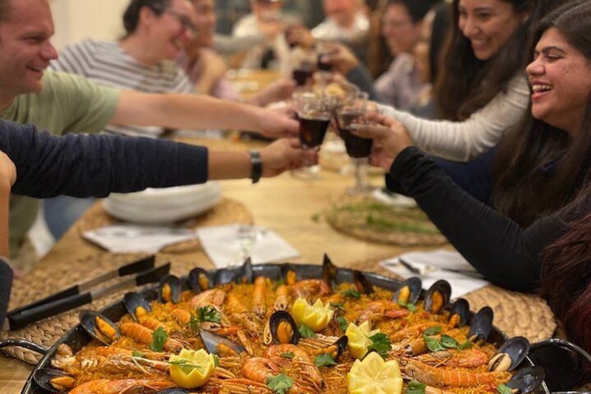 Make Seafood Paella and Sangria with a Top Chef in Barcelona