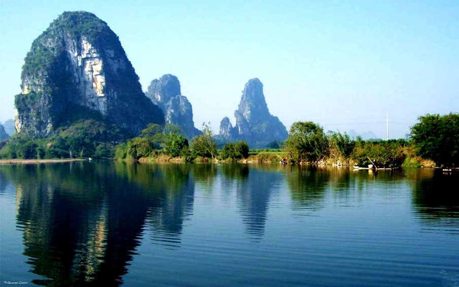 Serene river views in Guilin 