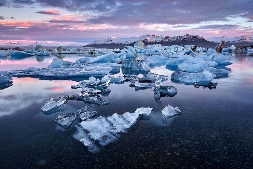 2 Day Blue Ice Cave, South Coast, Glacier hike & Jokulsarlon