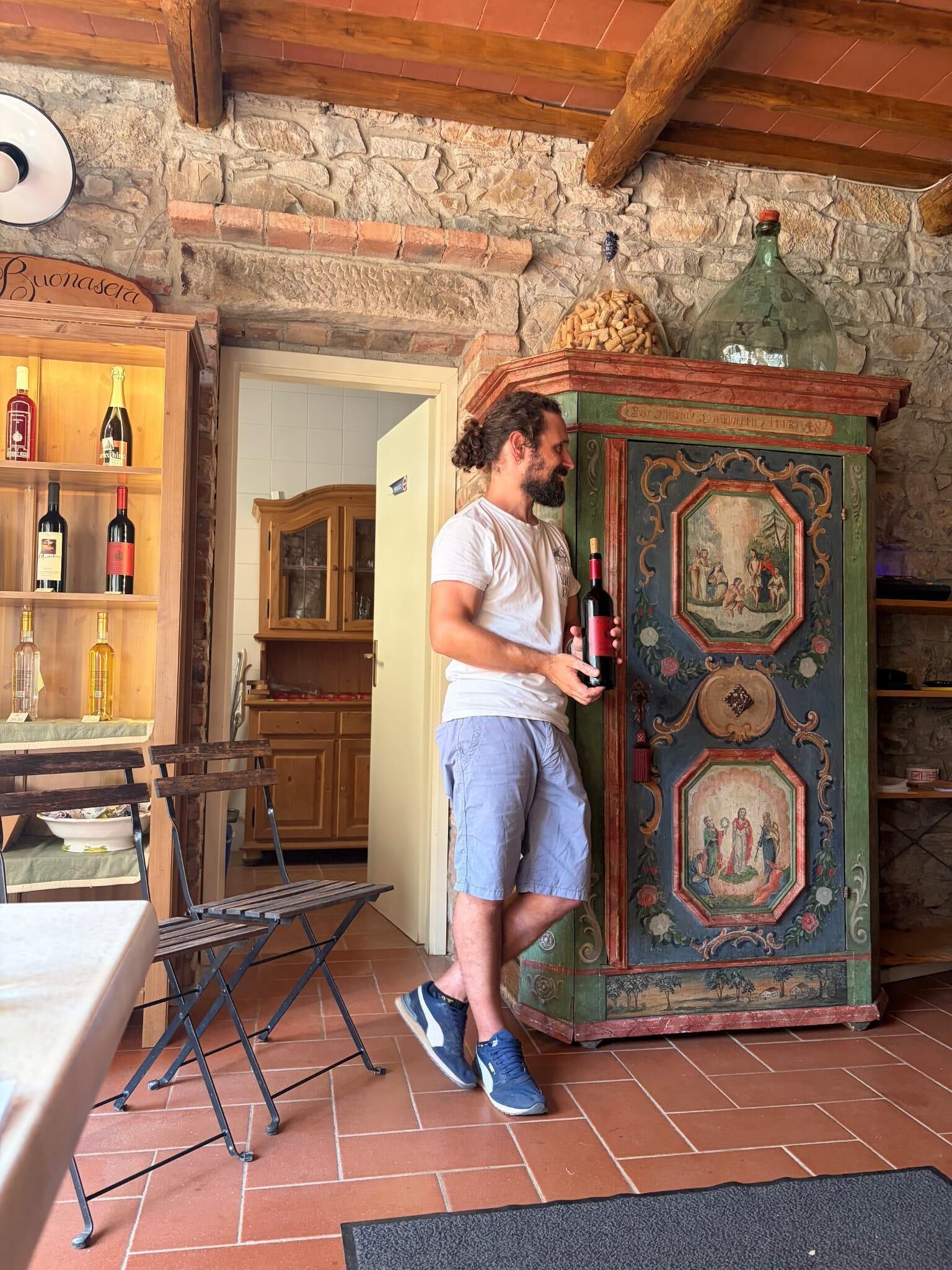 Greve in Chianti: Wine tasting at Villa Buonasera