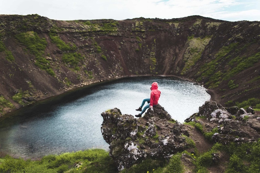 Golden Circle, Kerid Crater, and Farm visit with Ice Cream