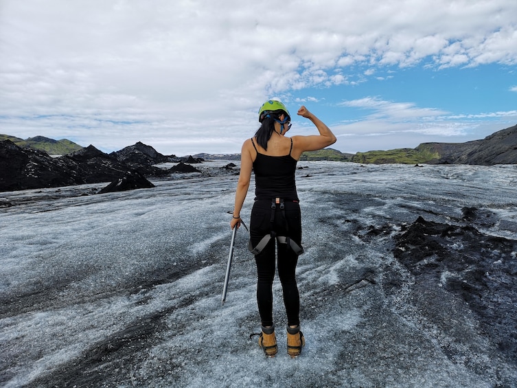 Glacier Hike & South Coast Minibus from Reykjavik