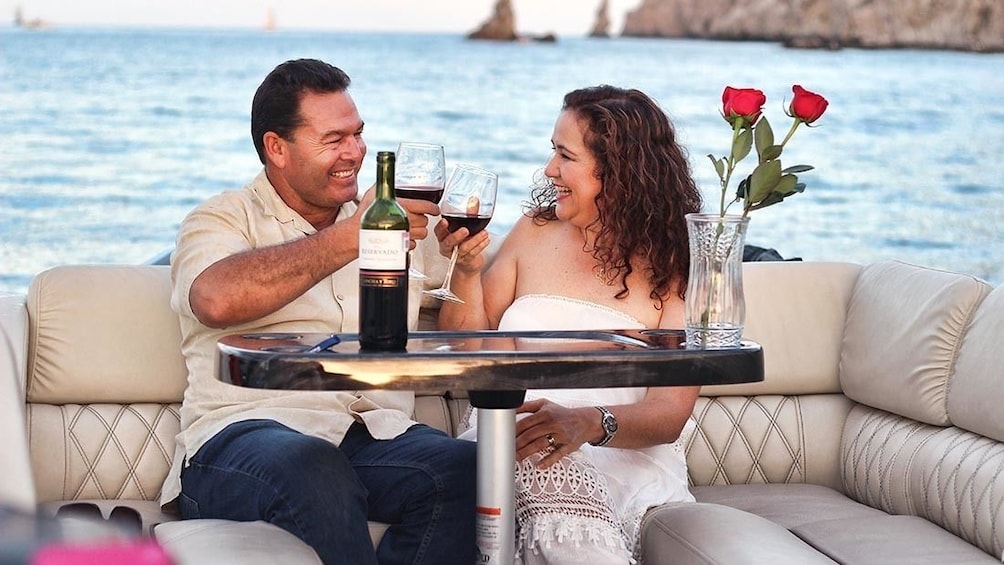 Private Sunset Tour in a Luxury Pontoon 