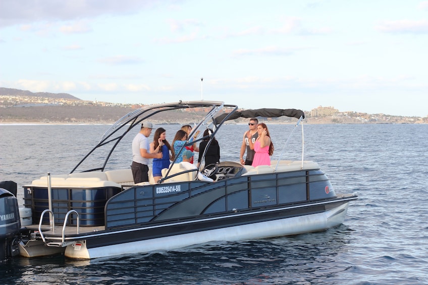 Private Sunset Tour in a Luxury Pontoon 