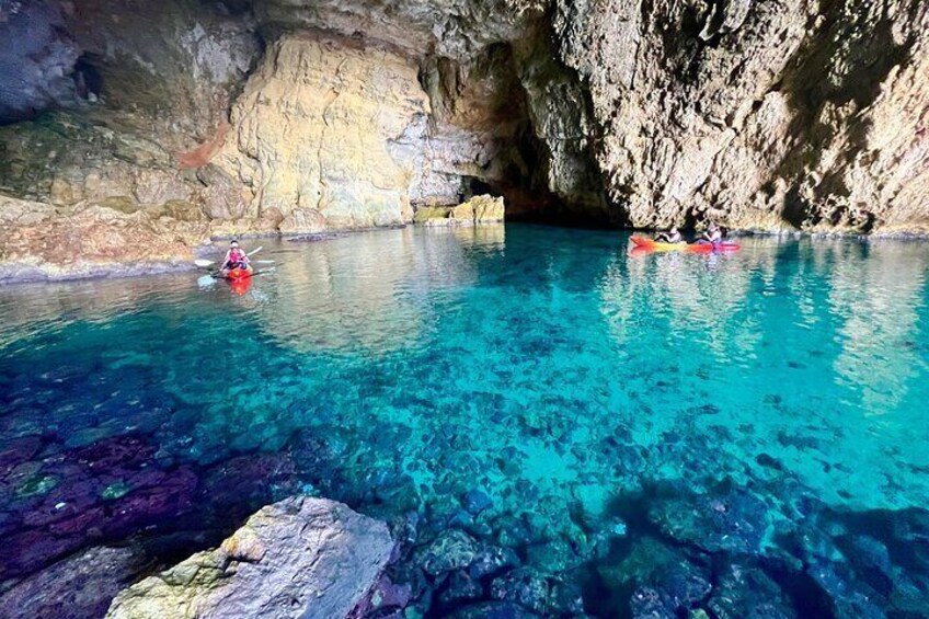 Guided Sea Cave Kayak and Snorkel Excursion