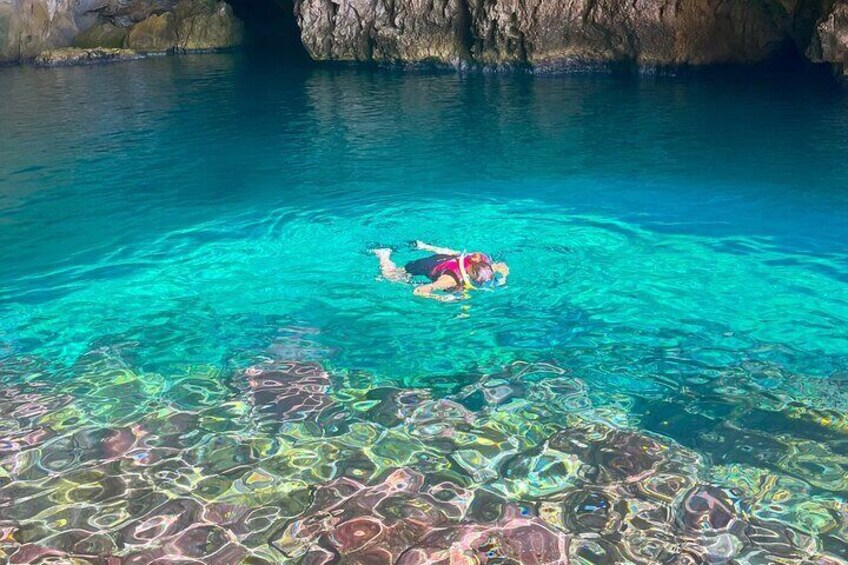 Cova dels Orguens: Cave Exploring Kayak & Snorkel Tour in Javea