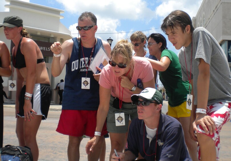 Group on the Amazing Cozumel Race
