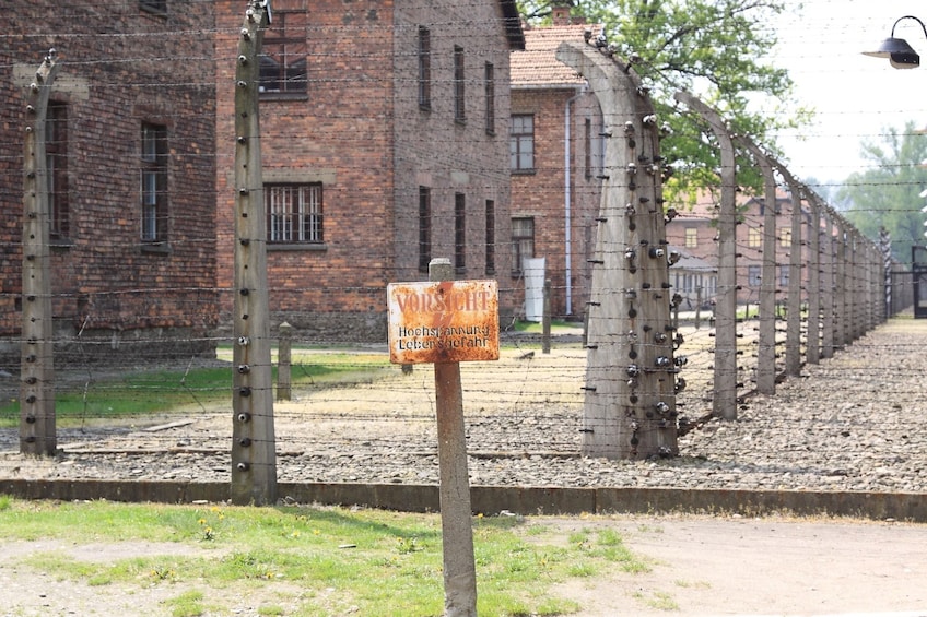 Show item 2 of 9. Auschwitz concentration camp in Oświęcim, Poland