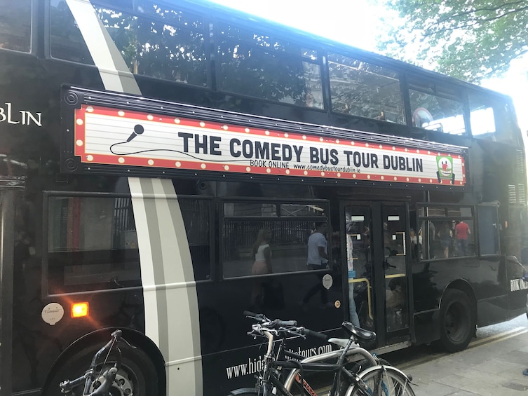 Show item 1 of 1. Dublin Comedy City Sightseeing Evening Bus Tour -BYOB
