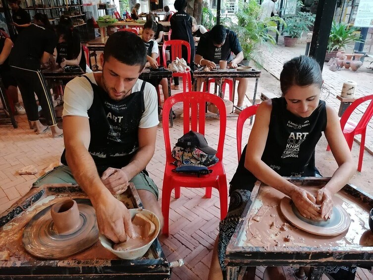 Half-day Ceramic Class in Siem Reap