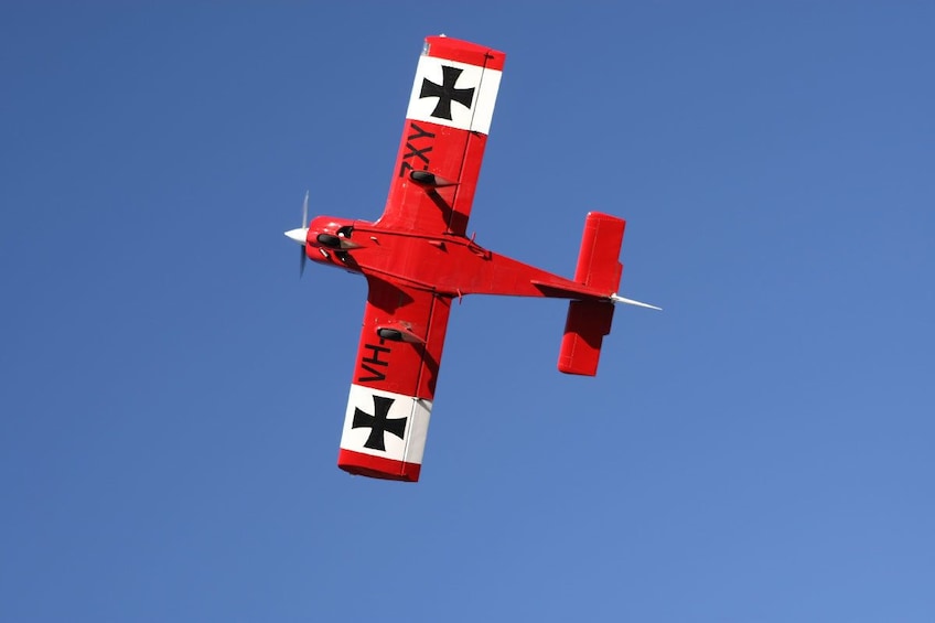 Red Baron airplane in Sydney
