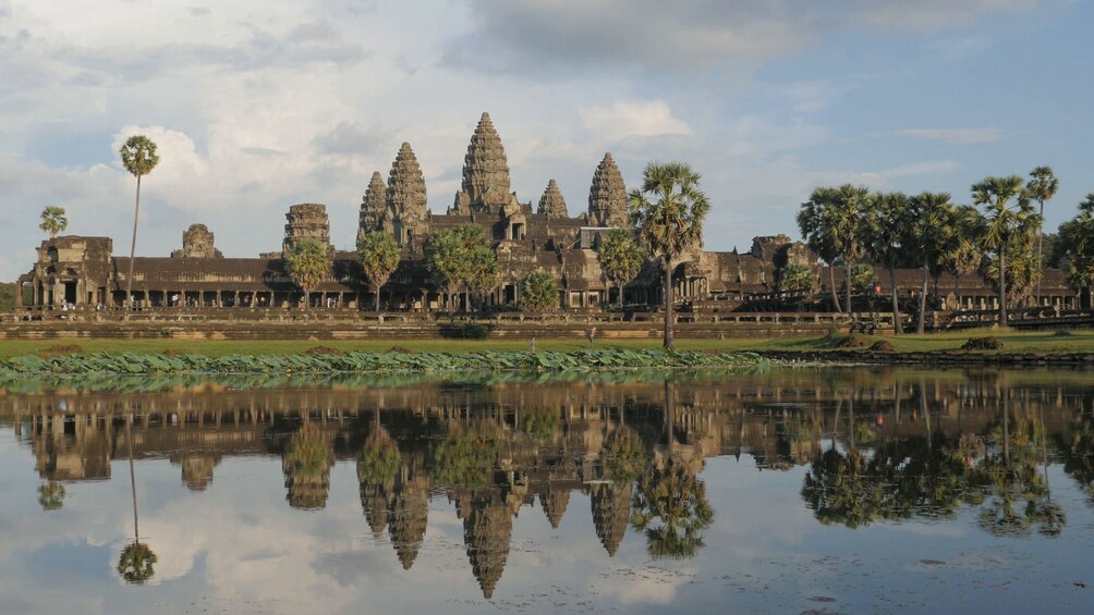 Landscape view of Angkor Wat Temple in Siem Reap, Cambodia