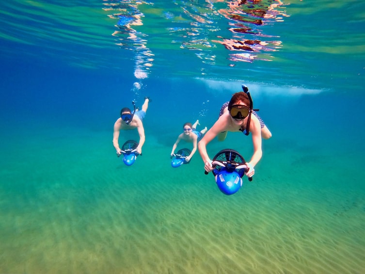 Power Snorkeling with Sea Scooters
