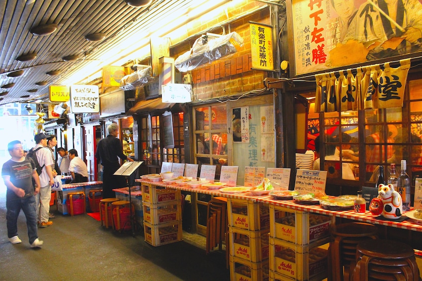 Local eateries in Ginza 