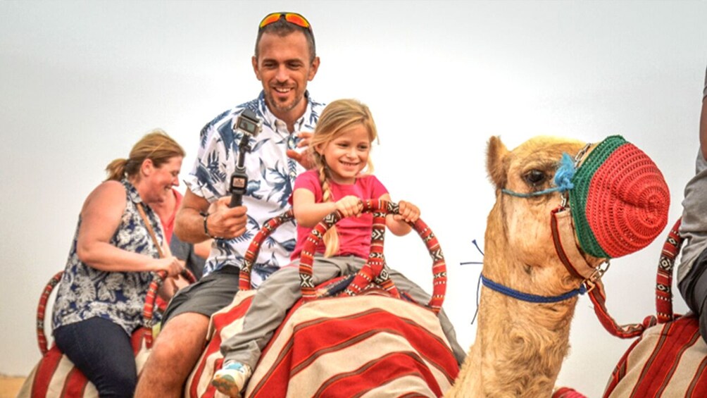 Abu Dhabi Morning Desert Safari with Camel Ride