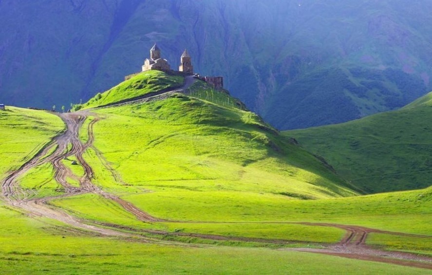Castle on a hill in Georgia