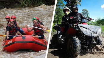 White Water Rafting and Bushwacker tour Quad bike 1 hour