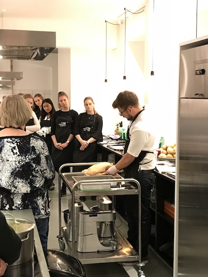 Show item 4 of 9. Nordic dinner cooking class in a kitchen
