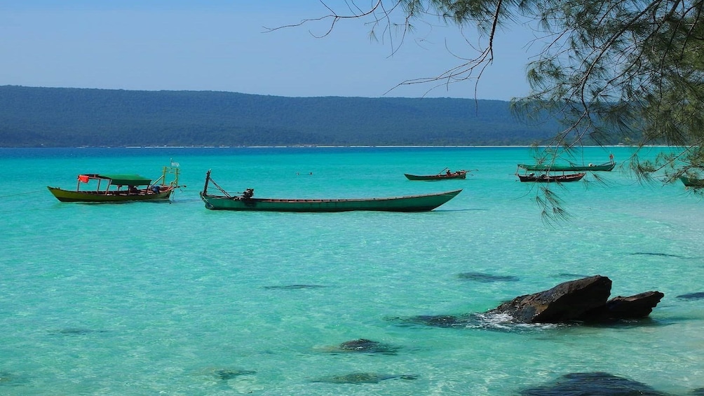Show item 4 of 10. Beaches on three of Sihanoukville’s offshore islands