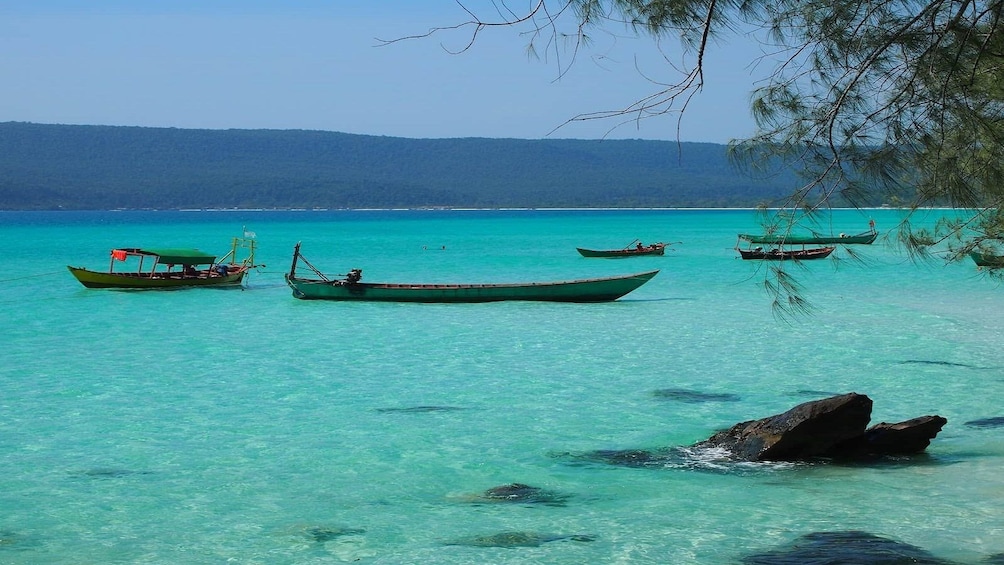 Beaches on three of Sihanoukville’s offshore islands