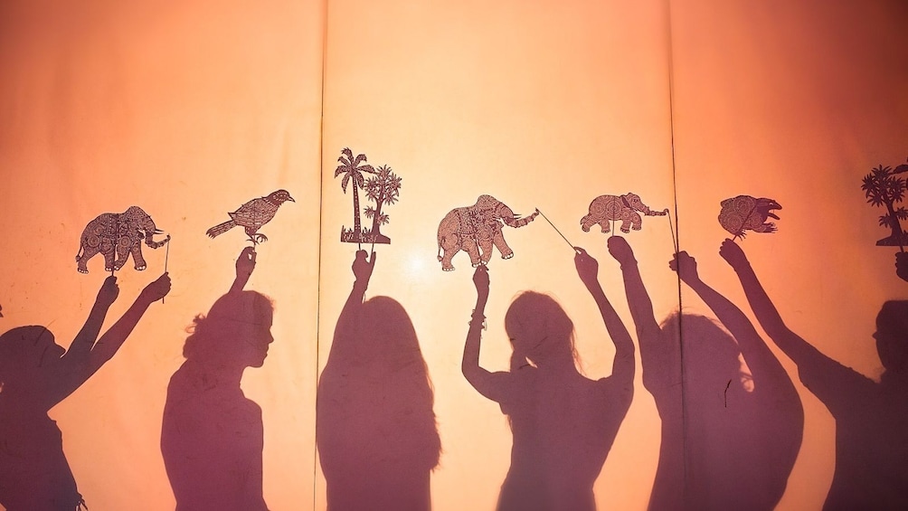 Show item 3 of 10. Sovannaphum Shadow Art Performance in Phnom Penh