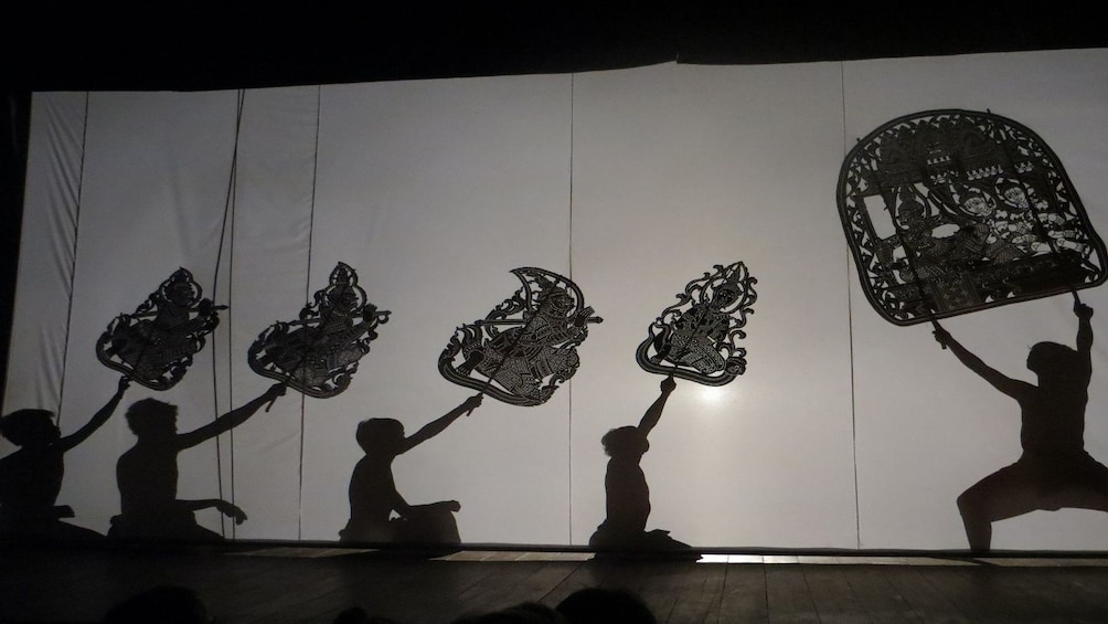 Show item 2 of 10. Sovannaphum Shadow Art Performance in Phnom Penh