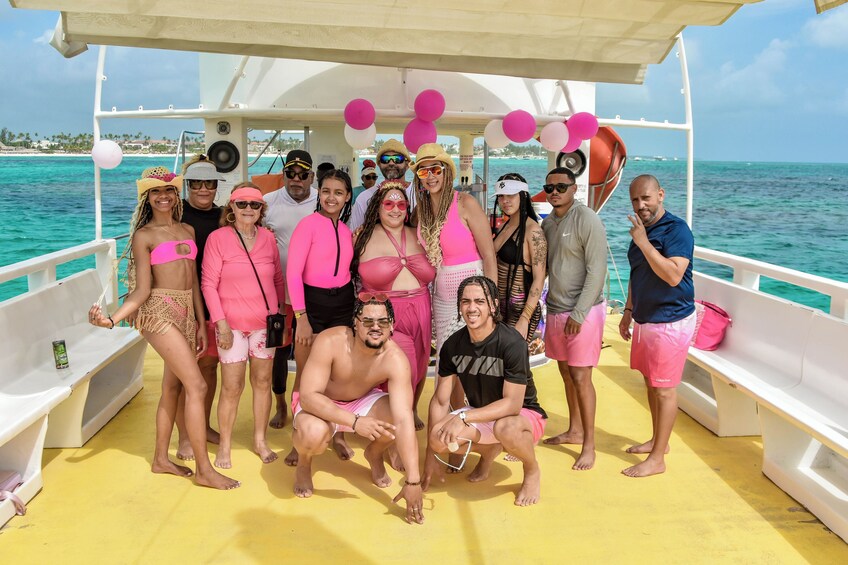 Party Boat with Snorkeling & Natural pool of Punta Cana
