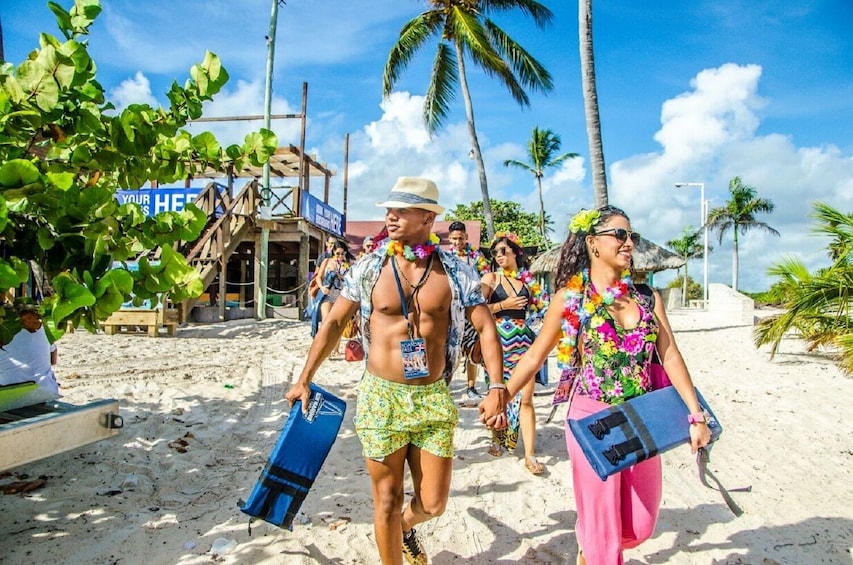 Party Boat with Snorkeling & Natural pool of Punta Cana
