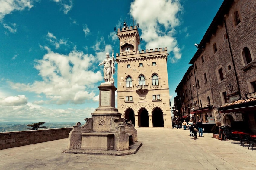 Palazzo Pubblico town hall in San Marino