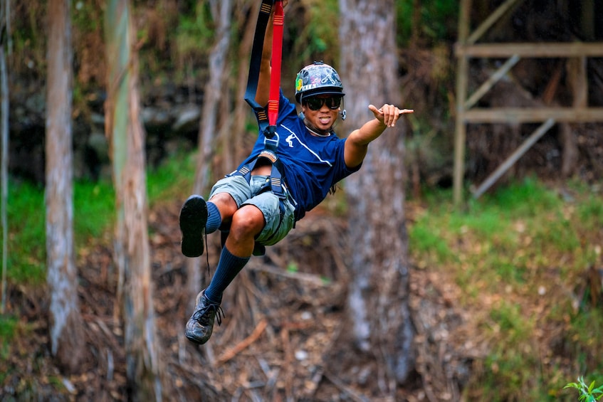 Haleakala Zipline 5 line Adventure 