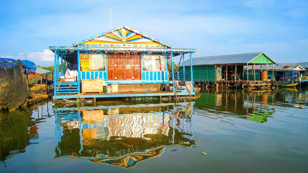 Home on Tonle Sap lake