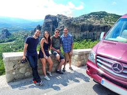 1 Day to Meteora by Train Panoramic from Athens