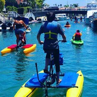 Hydrobike Day Ride on Scenic Alamitos Bay