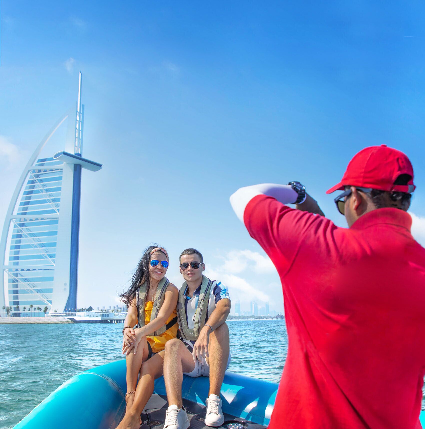 90-Minute Speedboat Tour: Dubai Marina, Atlantis, The Palm &amp; Burj Al Arab