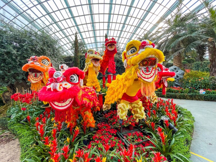 Show item 5 of 10. Gardens by the Bay Double Conservatories (Direct Admission)