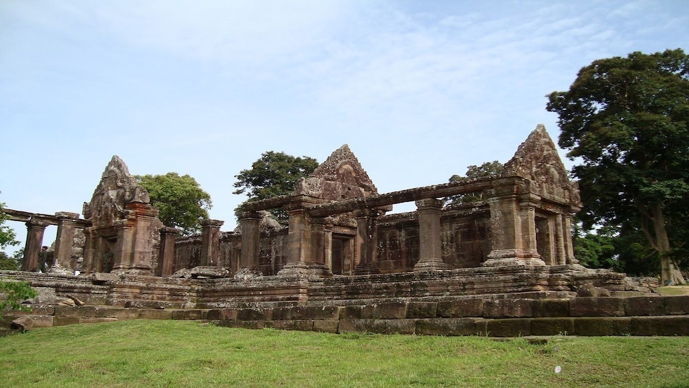 Landscape view of Preah Vihear in Cambodia