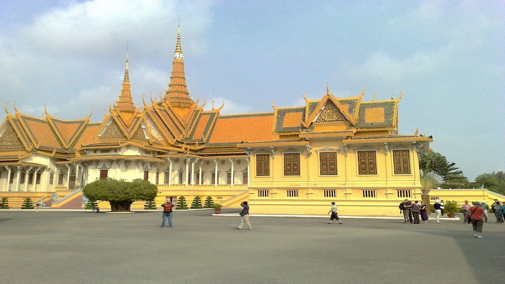 Throne Hall of the Royal Palace in Cambodia 
