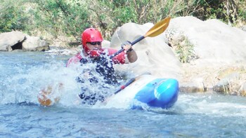 Jungle Kayaking Mae Wang River with Elephant views