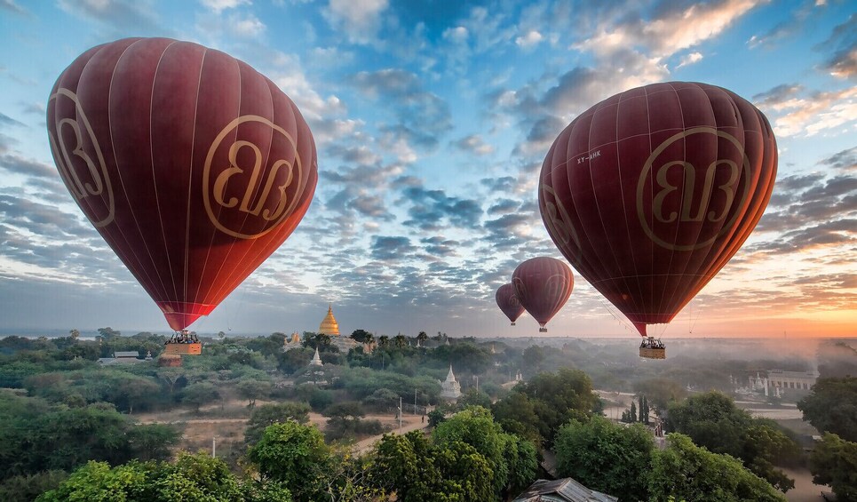 Ballooning Over Bagan