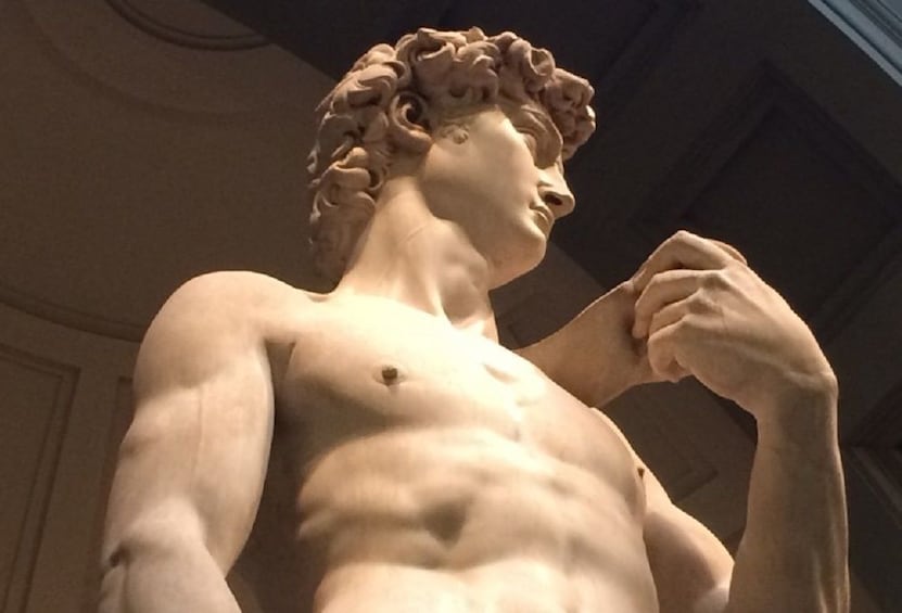 The David sculpture in Florence