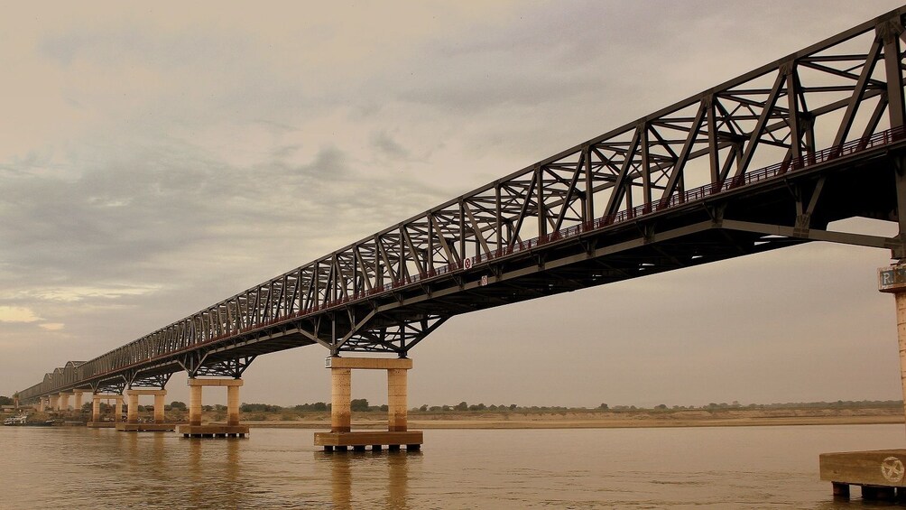 Irrawaddy Bridge in Myanmar