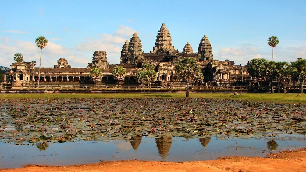 Landscape view of Angkor Wat Temple in Siem Reap, Cambodia