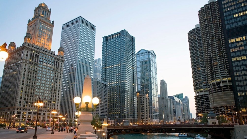 Show item 5 of 8. Architecture River Tour from Michigan Ave.