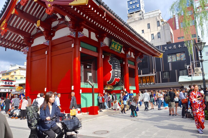 Asakusa district in Japan 